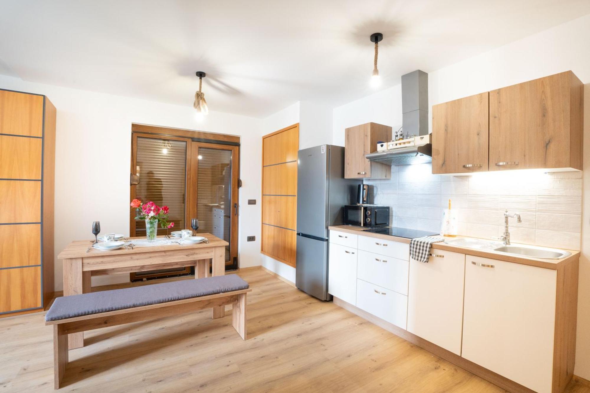 Aparthotel Hom At Vintgar Zgornje Gorje Habitación foto